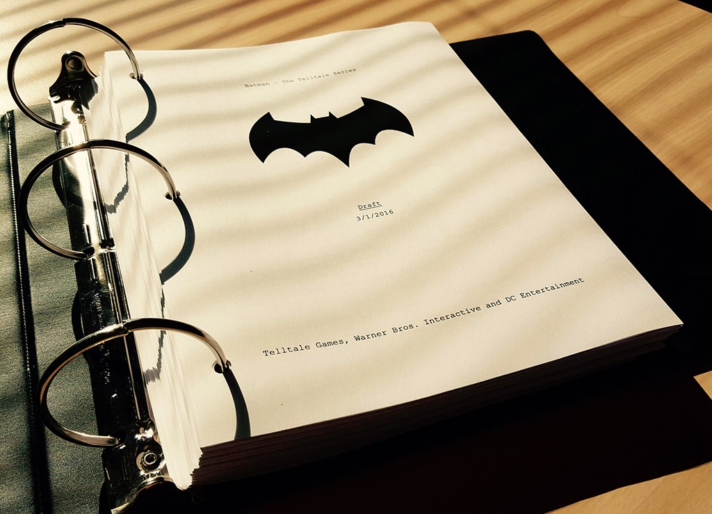 Telltale's Batman Script