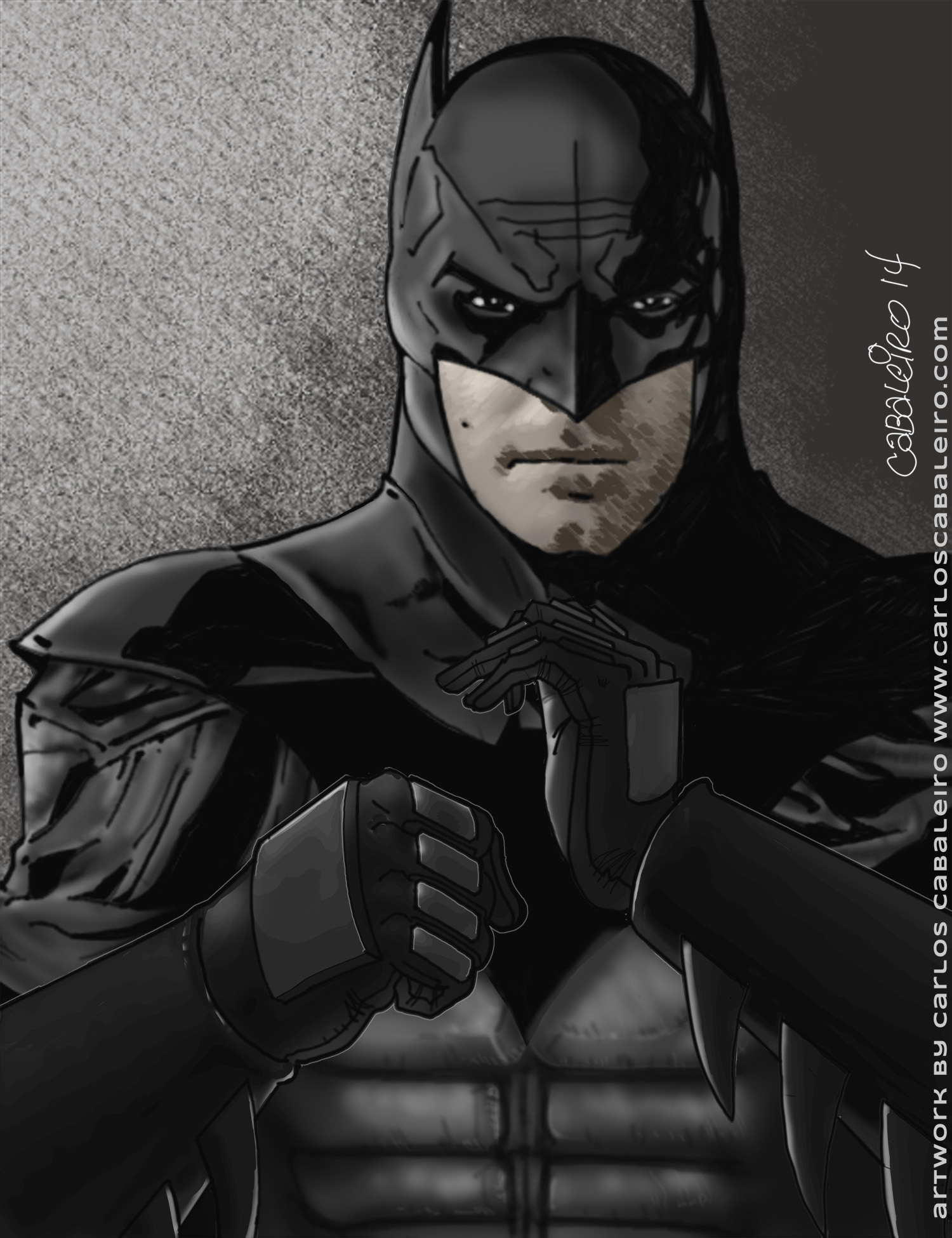 Exclusive: Our Own Ben Affleck as Batman Concept Art - Dark Knight News