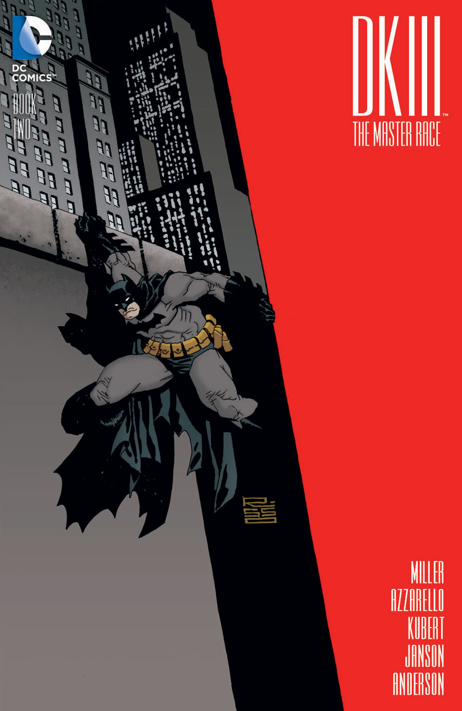 Details about   DC Dark Knight III The Master Race #2 Klaus Janson 1:25 Variant Cover Miller