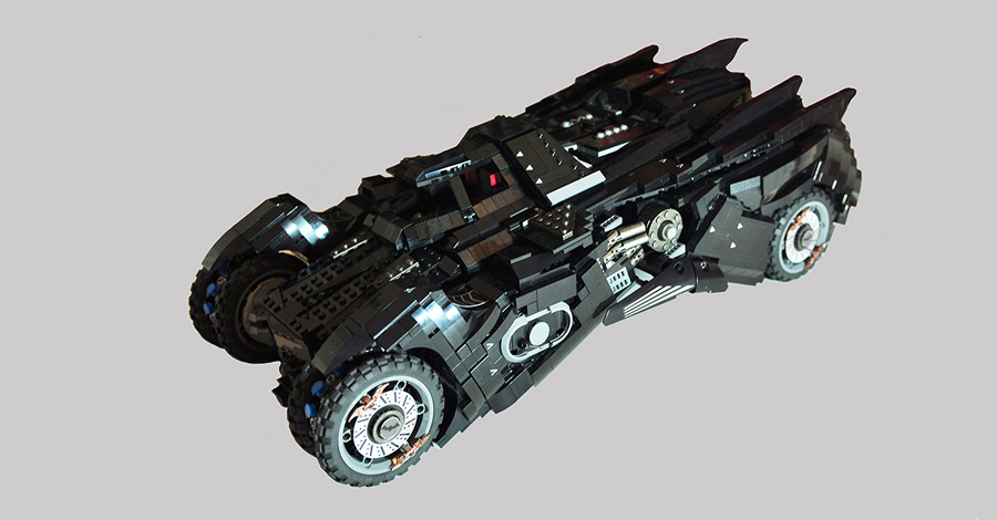 Fan Builds LEGO Arkham Batmobile