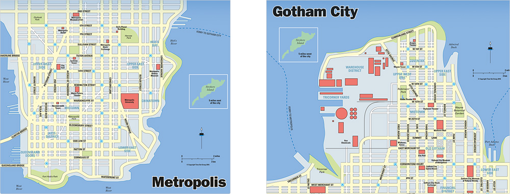 Turkish Airlines Has City Guides for Gotham and Metropolis Dark Knight News